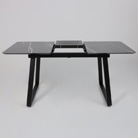 Lepremo AV 1208 HPL+МДФ раздвижной 1200-1600x800 (черный тунис/черный) Image #7