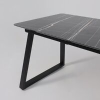 Lepremo AV 1208 HPL+МДФ раздвижной 1200-1600x800 (черный тунис/черный) Image #13