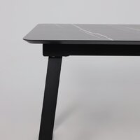 Lepremo AV 1208 HPL+МДФ раздвижной 1200-1600x800 (черный тунис/черный) Image #12