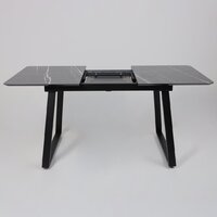 Lepremo AV 1208 HPL+МДФ раздвижной 1200-1600x800 (черный тунис/черный) Image #6