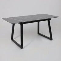 Lepremo AV 1208 HPL+МДФ раздвижной 1200-1600x800 (черный тунис/черный) Image #10