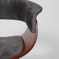 AksHome Mody (темно-серый Fabb 16/орех) Image #9