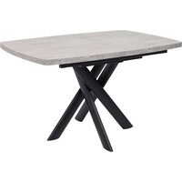 Мамадома Leonel-130 раздвижной 130-165х85 (серый сланец/черный)