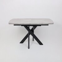 Мамадома Leonel-130 раздвижной 130-165х85 (серый сланец/черный) Image #17