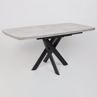 Мамадома Leonel-130 раздвижной 130-165х85 (серый сланец/черный) Image #16