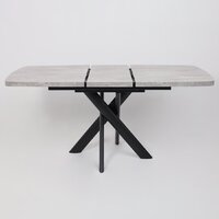 Мамадома Leonel-130 раздвижной 130-165х85 (серый сланец/черный) Image #20