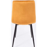 AksHome Dallas 76330 (велюр, горчичный/черный) Image #5