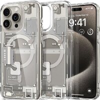 Spigen Ultra Hybrid Zero One (MagFit) для iPhone 15 Pro Max ACS07211 (серый/разноцветный)