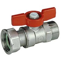 Giacomini Кран шаровой с нар. резьбой для счетчиков R254P 3/4