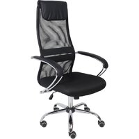 AksHome First CH (ткань/сетка, черный)