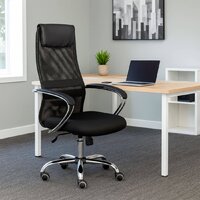 AksHome First CH (ткань/сетка, черный) Image #2