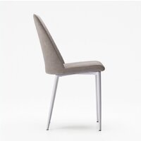 Табурет Софт (бренди 04/кант в цвет/каркас белый) Image #3