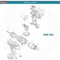 Makita DHP453ZJ (без АКБ, кейс) Image #14