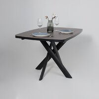 Мамадома Leonel-130 раздвижной 130-165х85 (68 indigo grey st cer/черный) Image #6