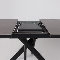 Мамадома Leonel-130 раздвижной 130-165х85 (68 indigo grey st cer/черный) Image #15