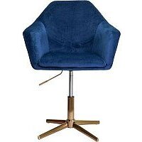 AksHome Dubai (синий велюр/золото) Image #2