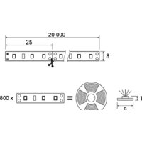 AKS AKS 9.6 W/m (20м, холодный белый) Image #2