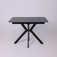 Lepremo AV 1212 МДФ раздвижной 1000-1300x700 (мрамор Пьетра графитовый/черный) Image #17