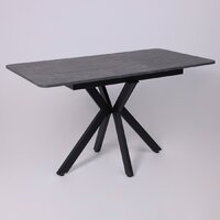 Lepremo AV 1212 МДФ раздвижной 1000-1300x700 (мрамор Пьетра графитовый/черный) Image #16