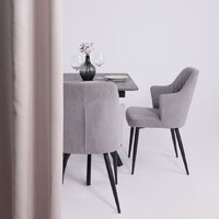 Lepremo AV 1212 МДФ раздвижной 1000-1300x700 (мрамор Пьетра графитовый/черный) Image #3