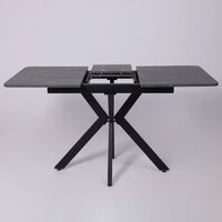 Lepremo AV 1212 МДФ раздвижной 1000-1300x700 (мрамор Пьетра графитовый/черный) Image #19