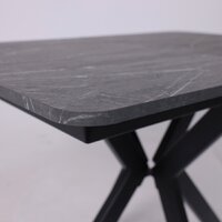 Lepremo AV 1212 МДФ раздвижной 1000-1300x700 (мрамор Пьетра графитовый/черный) Image #9