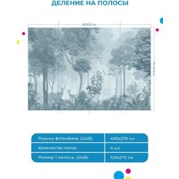 ФабрикаФресок Олени в Лесу 944270 (400x270) Image #5