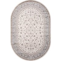 Merinos Valencia Deluxe F014-OVAL-CREAM-L.BLUE (1.5х2.3)