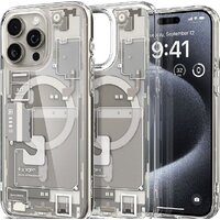 Spigen Ultra Hybrid Zero One (MagFit) для iPhone 15 Pro ACS07216 (серый/разноцветный)