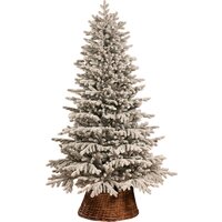 Ёлушка Уральская заснеженная ЕУРАЛЗ 18 (1.8м, подставка пластик)