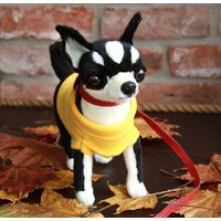 Hansa Сreation Собака чихуахуа, в желтой футболке 6384 (27 см) Image #13
