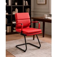 AksHome Indigo CF (экокожа, красный/черный) Image #2