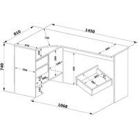 Сокол СПМ-25 (левый, дуб сонома) Image #4