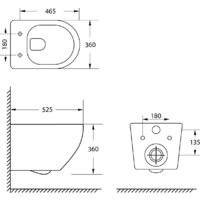 Lauter Vortex 2110830 + GROHE Rapid SL 38772001 с кнопкой (прямоугольная, хром) Image #24