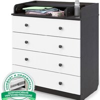 Атон Мебель Сириус-2 804 ЛДСП (венге/белый)