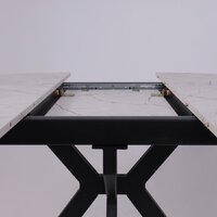 Lepremo AV 1106 МДФ раздвижной D1000-1350x750 (Азул Оникс/черный) Image #11