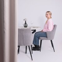 Lepremo AV 1106 МДФ раздвижной D1000-1350x750 (Азул Оникс/черный) Image #2