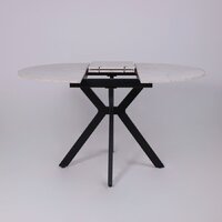 Lepremo AV 1106 МДФ раздвижной D1000-1350x750 (Азул Оникс/черный) Image #16