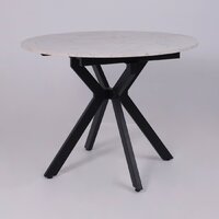 Lepremo AV 1106 МДФ раздвижной D1000-1350x750 (Азул Оникс/черный) Image #6