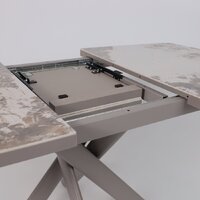 Мамадома Leonel-130 раздвижной 130-165х85 (pandora gloss st cer/капучино) Image #14