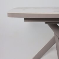 Мамадома Leonel-130 раздвижной 130-165х85 (pandora gloss st cer/капучино) Image #12