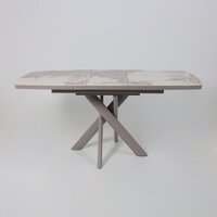 Мамадома Leonel-130 раздвижной 130-165х85 (pandora gloss st cer/капучино) Image #22