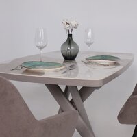 Мамадома Leonel-130 раздвижной 130-165х85 (pandora gloss st cer/капучино) Image #5