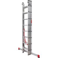 Новая высота NV 323 трёхсекционная профессиональная 3x8 ступеней Image #5