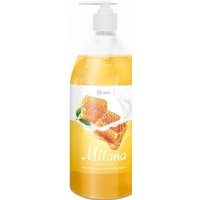 Grass Крем-мыло жидкое увлажняющее Milana молоко и мед 1000 мл
