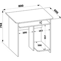 Сокол КСТ-21.1 (дуб сонома) Image #4