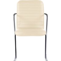 Brabix Visit CF-101 (хром/экокожа бежевый) Image #4