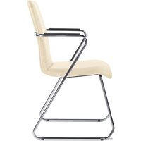 Brabix Visit CF-101 (хром/экокожа бежевый) Image #2