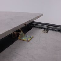 Lepremo AV 1106 МДФ раздвижной D1000-1350x750 (Ароза светлая/черный) Image #12