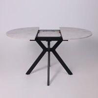 Lepremo AV 1106 МДФ раздвижной D1000-1350x750 (Ароза светлая/черный) Image #15